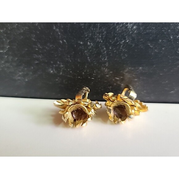 Coro Rhinestone Clip-on Earrings Vintage, READ - Picture 10 of 10